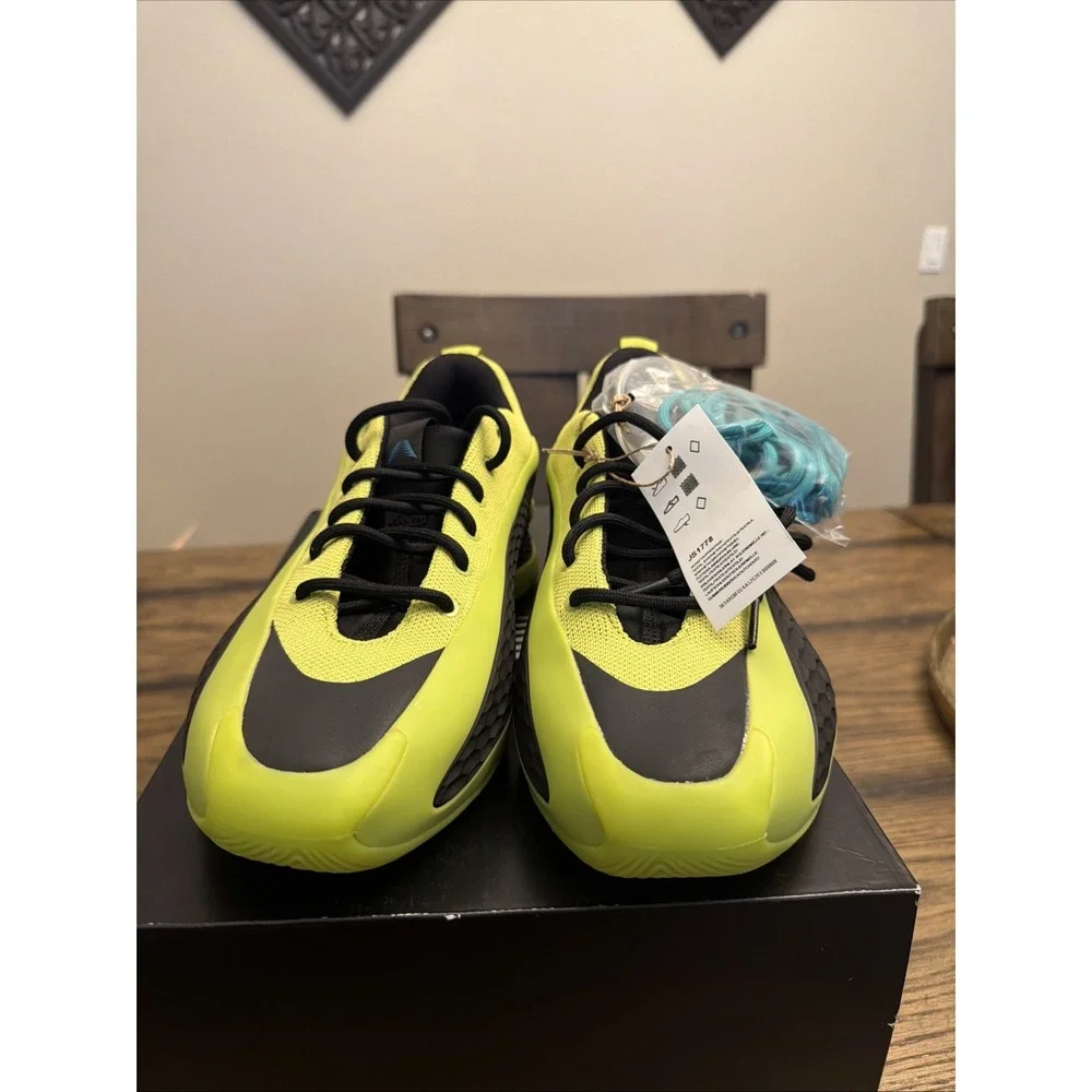 Sz 10 Adidas AE1 Low Preloved Lime Men's Basketball Shoes JS1778 …X2
